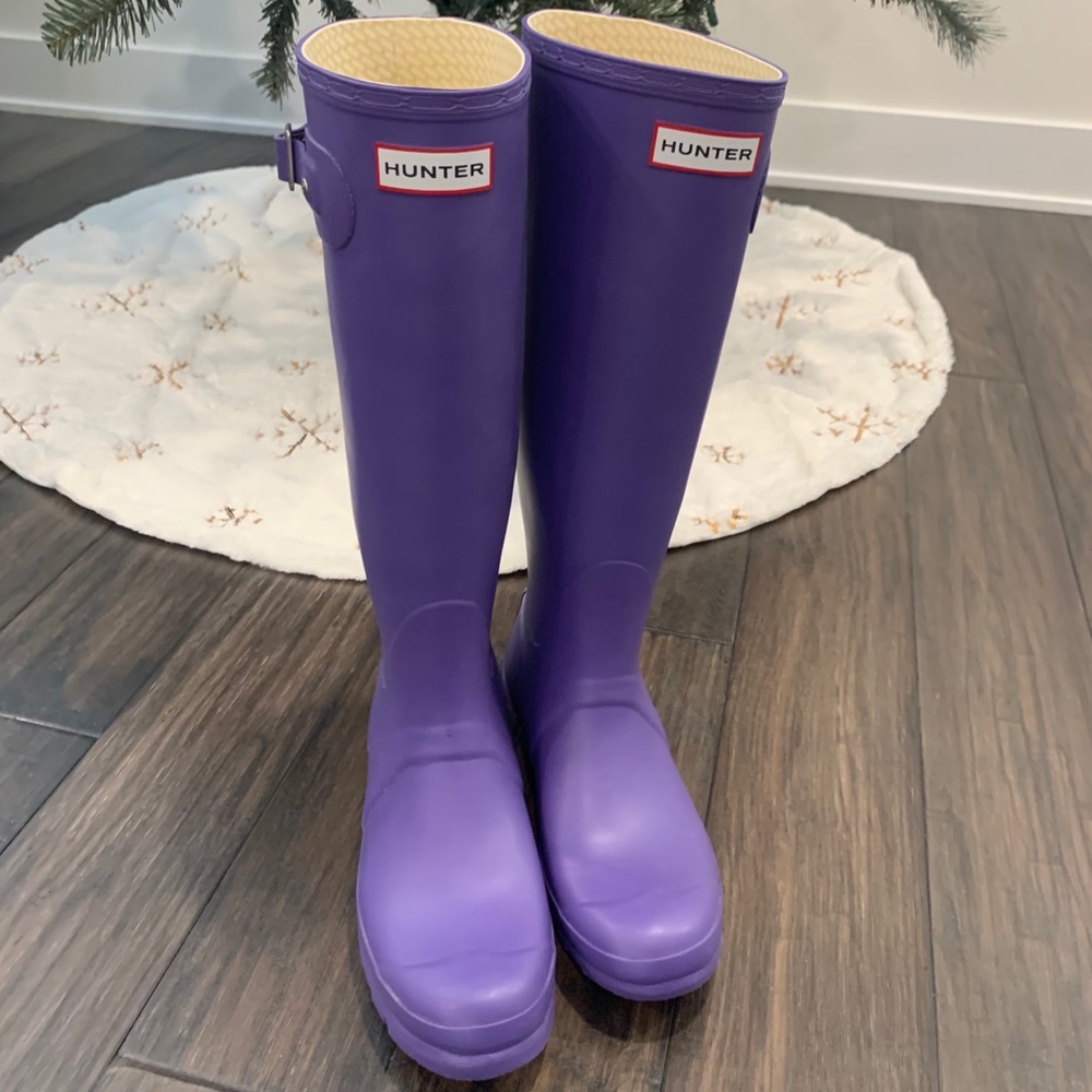 Purple Hunter Tall Rainboots